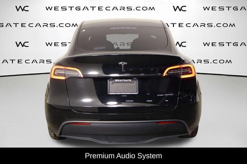 Solid Black 2021 Tesla Model Y Long Range Dual Motor All-Wheel Drive