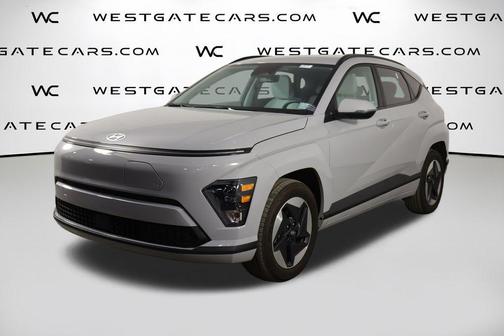 Cyber Gray Metallic 2024 Hyundai KONA EV SEL