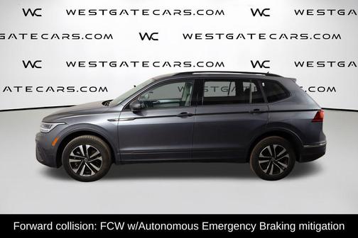 Platinum Gray Metallic 2022 Volkswagen Tiguan 2.0T S 4MOTION