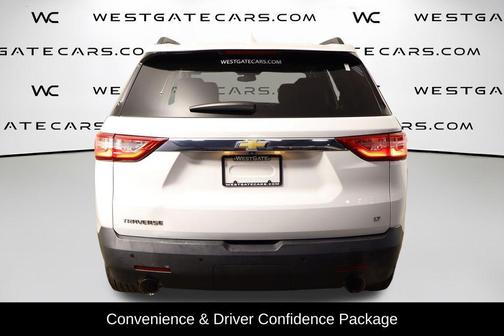 Summit White 2021 Chevrolet Traverse LT Cloth
