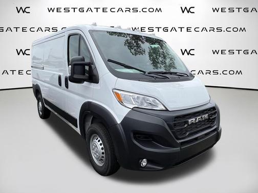 Bright White Clearcoat 2025 RAM ProMaster 1500 Low Roof