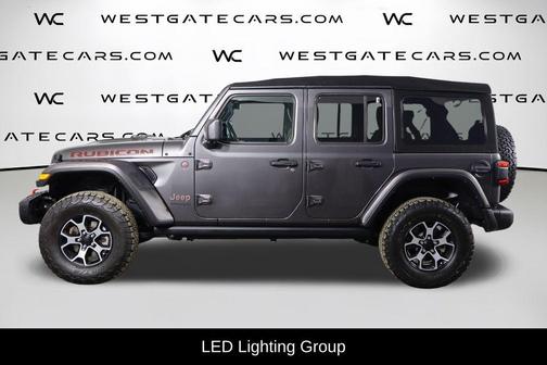 Granite Crystal Metallic Clearcoat 2022 Jeep Wrangler Unlimited Rubicon