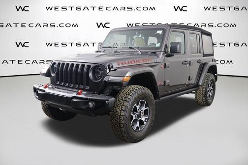 Granite Crystal Metallic Clearcoat 2022 Jeep Wrangler Unlimited Rubicon