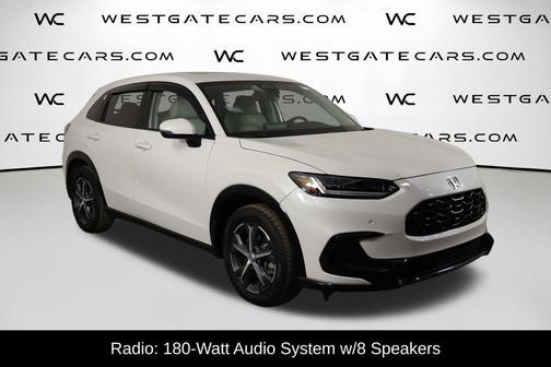 White 2024 Honda HR-V EX-L