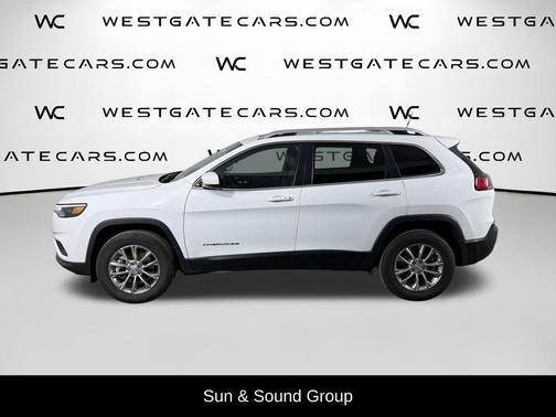 Bright White Clearcoat 2021 Jeep Cherokee Latitude Lux