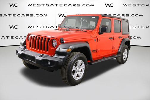 Firecracker Red Clearcoat 2022 Jeep Wrangler Unlimited Sport