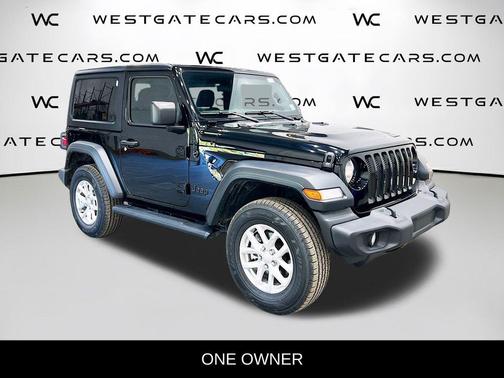 Black Clearcoat 2023 Jeep Wrangler Sport S