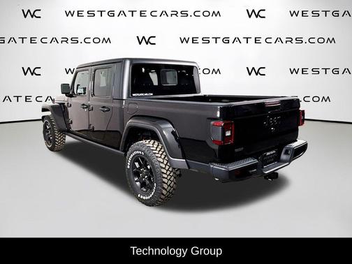Black Clearcoat 2026 Jeep Gladiator Willys 4x4
