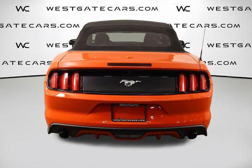 COMPETITION ORANGE 2016 Ford Mustang EcoBoost Premium