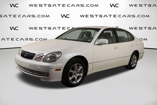 Crystal White 2002 Lexus GS 300 Base