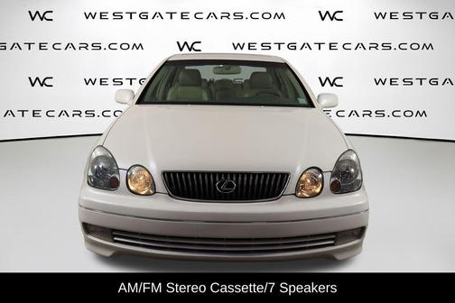 Crystal White 2002 Lexus GS 300 Base