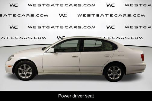 Crystal White 2002 Lexus GS 300 Base