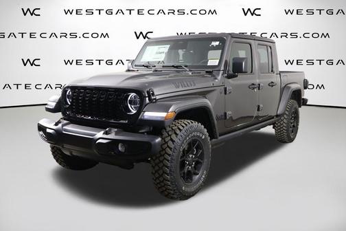 Granite Crystal Metallic Clearcoat 2026 Jeep Gladiator Willys 4x4