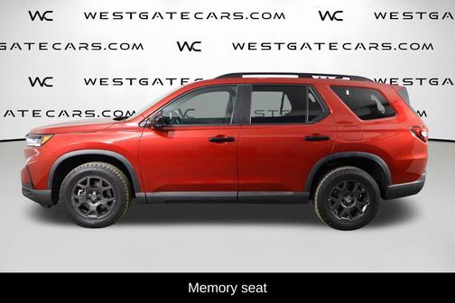 Radiant Red Metallic II 2024 Honda Pilot TrailSport