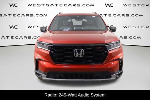 Radiant Red Metallic II 2024 Honda Pilot TrailSport