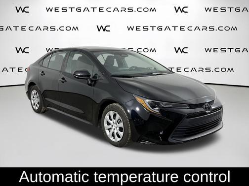 Midnight Black Metallic 2024 Toyota Corolla LE