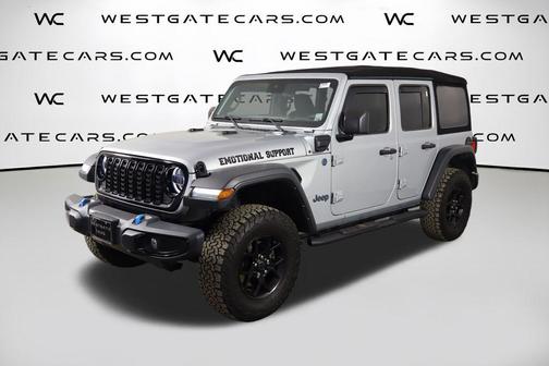 Silver Zynith Clearcoat 2024 Jeep Wrangler 4xe Willys