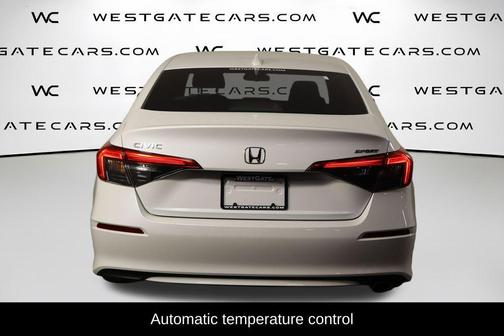 Platinum White Pearl 2022 Honda Civic Sport