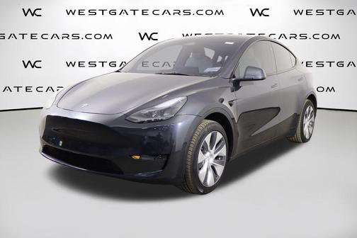 Stealth Grey 2024 Tesla Model Y Long Range Single Motor Rear-Wheel Drive