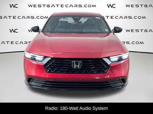 Radiant Red Metallic 2023 Honda Accord Hybrid Sport-L