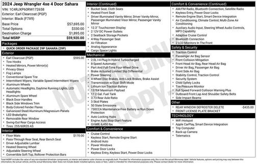 Earl Clearcoat 2024 Jeep Wrangler 4xe Sahara
