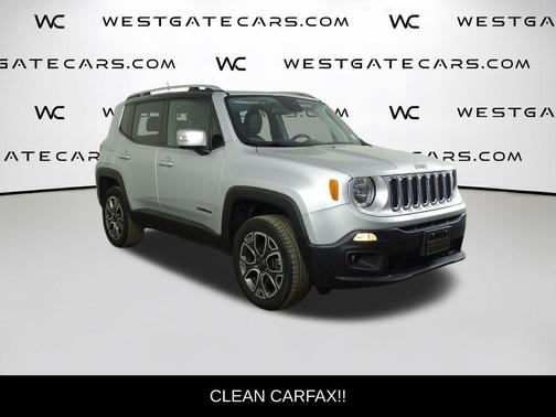 Glacier Metallic 2018 Jeep Renegade Limited