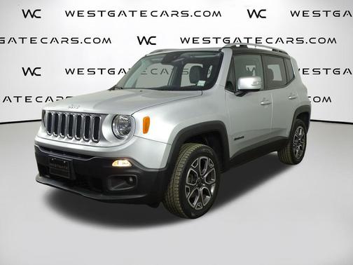Glacier Metallic 2018 Jeep Renegade Limited