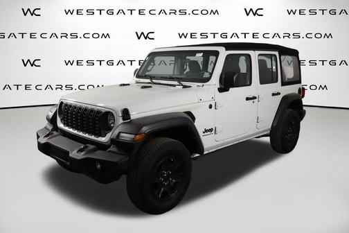 Bright White Clearcoat 2024 Jeep Wrangler Sport