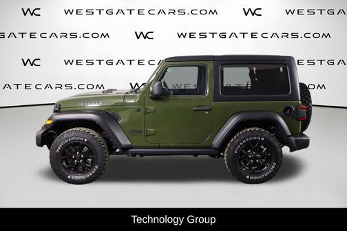 Sarge Green Clearcoat 2022 Jeep Wrangler Willys