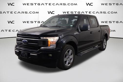 Shadow Black 2018 Ford F-150 XLT