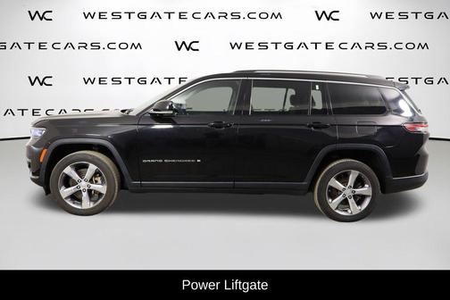 Diamond Black Crystal Pearlcoat 2021 Jeep Grand Cherokee L Limited