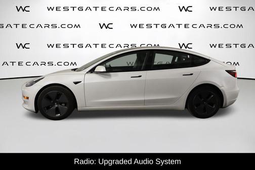 Pearl White Multi-Coat 2021 Tesla Model 3 Standard Range Plus
