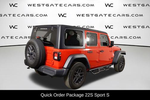 Firecracker Red Clearcoat 2024 Jeep Wrangler Sport S