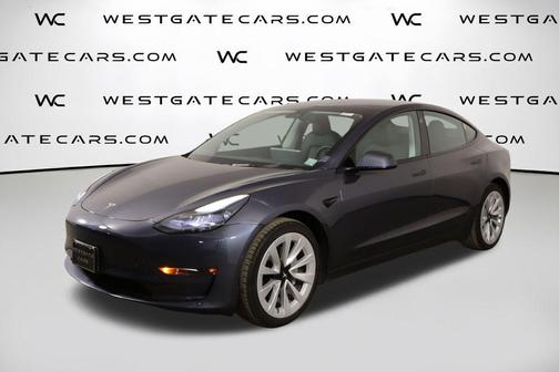Gray 2022 Tesla Model 3 Long Range