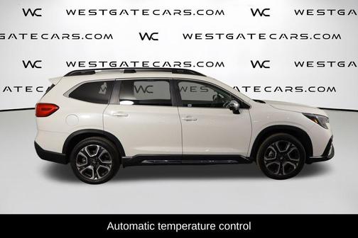 Crystal White Pearl 2023 Subaru Ascent Limited 7-Passenger