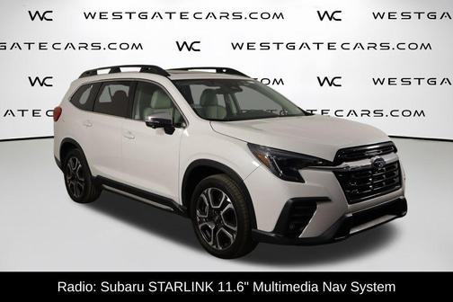 Crystal White Pearl 2023 Subaru Ascent Limited 7-Passenger