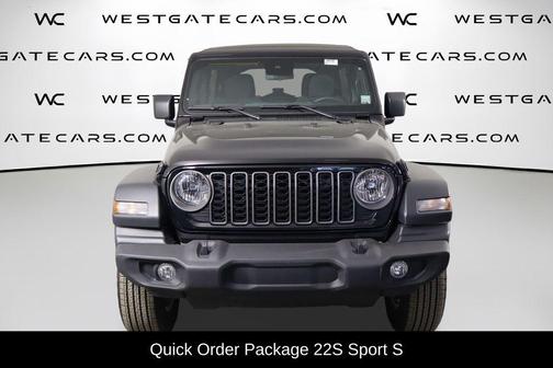 Black Clearcoat 2025 Jeep Wrangler Sport S