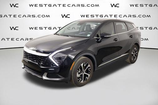 Ebony Black 2024 Kia Sportage EX