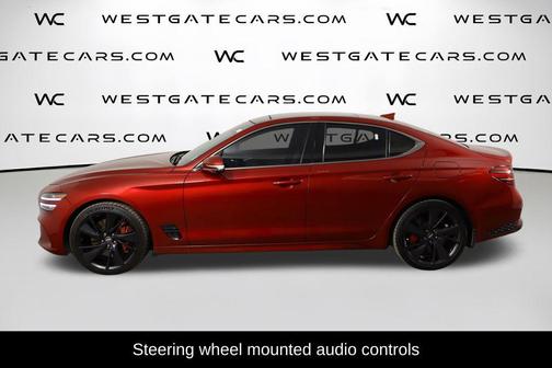 Havana Red 2022 Genesis G70 3.3T RWD