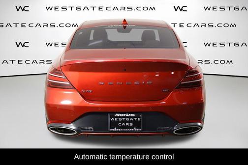 Havana Red 2022 Genesis G70 3.3T RWD