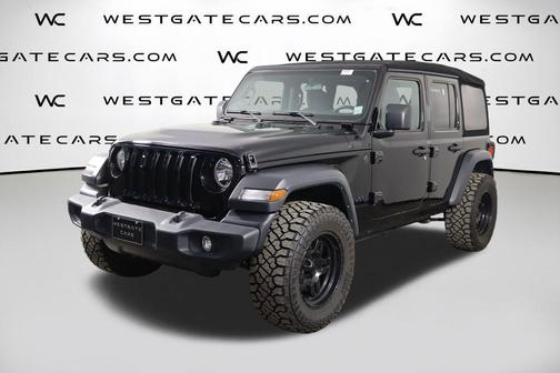Black Clearcoat 2023 Jeep Wrangler Sport S