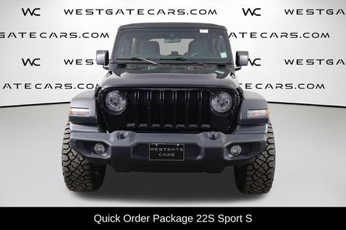 Black Clearcoat 2023 Jeep Wrangler Sport S