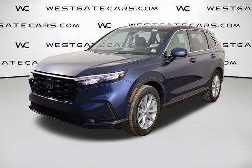 Blue 2025 Honda CR-V EX 2WD