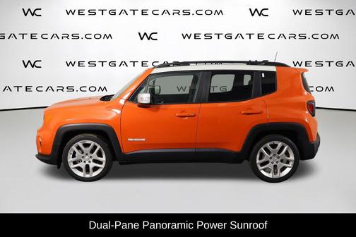 Omaha Orange Clearcoat 2021 Jeep Renegade Latitude