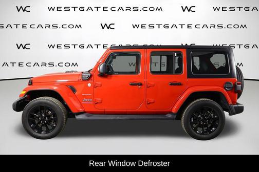 Firecracker Red Clearcoat 2023 Jeep Wrangler 4xe Sahara