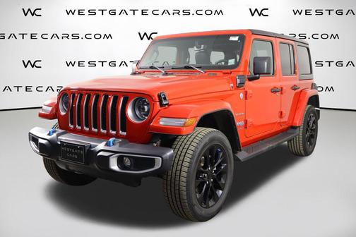 Firecracker Red Clearcoat 2023 Jeep Wrangler 4xe Sahara