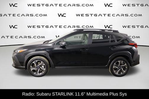 Crystal Black Silica 2024 Subaru Crosstrek Premium