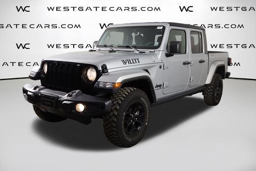 Silver Zynith Clearcoat 2022 Jeep Gladiator Willys 4x4