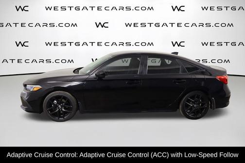 Crystal Black Pearl 2024 Honda Civic Sport