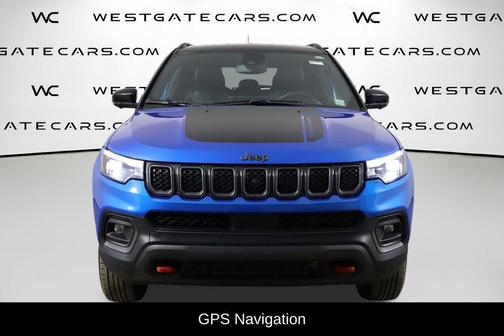 Laser Blue 2023 Jeep Compass Trailhawk